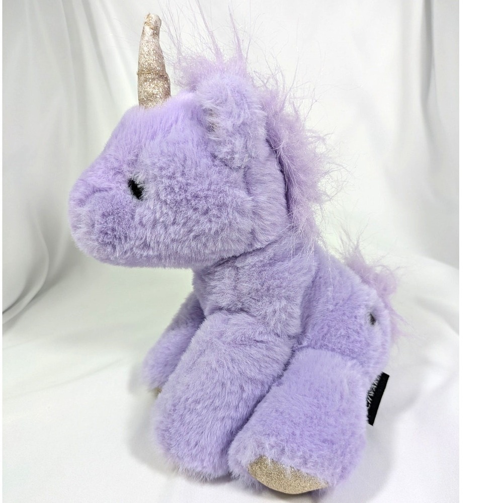 FAO Schwartz Purple Lilac Sparkle 7" Unicorn Stuffed Plush Animal‎ 2022